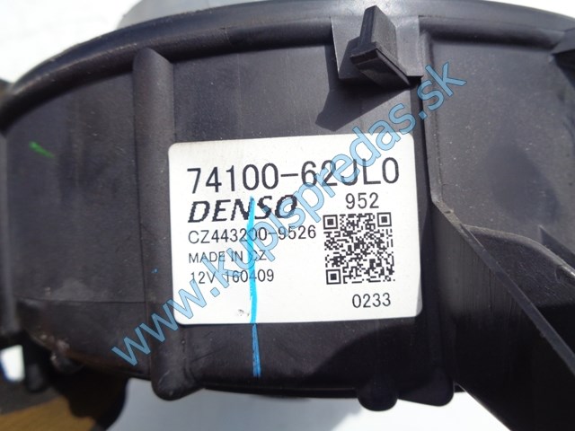 ventilátor kúrenia na suzuki swift, 74100-62YL0